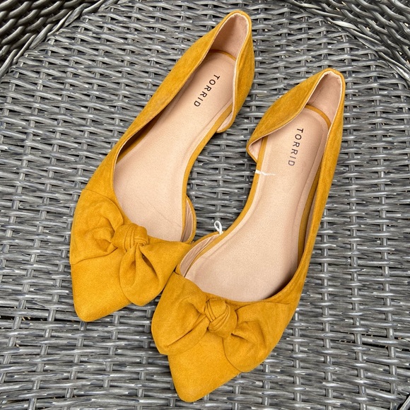 torrid yellow shoes